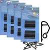 Set di 96 ganci per grondaie - colore: nero (4x confezione Anteprima dell’immagine prodotto 1