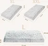 A size chart showing three different sizes of dog beds with their dimensions labeled. Produktbild-Vorschau