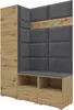 Garderoben-Set Nela II, Polstergarderobe mit zwei Produktbild-Vorschau 1