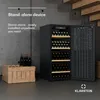 Klarstein CellarMax volně stojící vinotéka - 114 lahví, Náhled obrázku produktu 3
