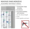 WENKO Teleskop Dusche Stange Vorhangs Klemmen Bad 70-115 cm Produktbild-Vorschau 4