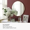 Elegance by Casa Chic - Zlaté kovové nástenné zrkadlo - Náhľad obrázku produktu 2