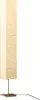 vidaXL Standleuchte mit Stahlständer 170 cm Beige Produktbild-Vorschau 4