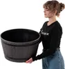 Kvetináč KADAX Madera 50 cm tmavohnedý Náhľad obrázku produktu 9