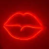 Lumière LED NEON, lampe murale décorative, lèvres rouges, Voir les images du produit 1
