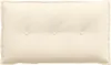 vidaXL Cuscino di schienale crema 80 x 50 cm in tessuto a Anteprima dell’immagine prodotto 5