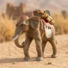 Statuetta da lettino dipinta a mano di un elefante con Anteprima dell’immagine prodotto 1