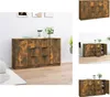 vidaXL Sideboards 2 Stk. Räuchereiche 60x30x70 cm Produktbild-Vorschau 1