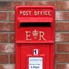 Cassetta postale in stile inglese Cassetta postale rossa Anteprima dell’immagine prodotto 5