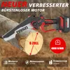 TEENO 2-in-1 Elektro-Kettensäge mit Teleskopstange, 2 Akkus Produktbild-Vorschau 3