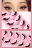 INF Kunstmatige wimpers, natuurlijke look, 10 paar, model Productafbeelding-voorbeeld 4