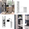 Pracovní stůl Vicco Tower Bílá 122.2 x 55.2 cm se 4 Náhled obrázku produktu 8