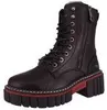 Mustang Damen Stiefelette Biker Plateau chunky Sohle Produktbild-Vorschau 2