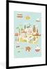 MuchoWow® MuchoWow® Gerahmtes Poster Weltkarte Kinder - Produktbild-Vorschau 1