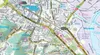 Danzica Sopot pianta della città laminata tascabile 1:26000 Anteprima dell’immagine prodotto 5
