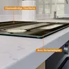 Wallario Herdabdeckplatte aus Glas, Größe 60 x 52 cm Produktbild-Vorschau 4