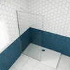 140x200cm Nano Glas Walk in Dusche Trennwand mit Produktbild-Vorschau 3