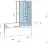 Kombination Whirlpool Dusche K50-L33-WP-EC Duschkabine Produktbild-Vorschau 4