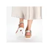 Rieker Damen-Sandalette Silber-Weiß, Farbe:multicolor, EU Produktbild-Vorschau 18