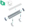 LED Aluminium Profil Leiste Silber | Typ H | Mit Endkappe Produktbild-Vorschau 3