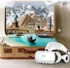 Okulary gogle VR 3D 360 Shinecon G02EF z słuchawkami do Podgląd zdjęcia produktu 2