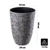 KADAX kvetináč Ø 35 x V 50 cm, veľký kvetináč s Náhľad obrázku produktu 2