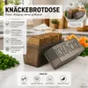 2 x Knäckebrot Dosen im Set Knäckebrotdose Knäckebrotbox Produktbild-Vorschau 4