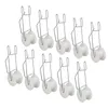 10pcs Tomato Roller Hooks Galvanized Steel Wire PP Heat Voir les images du produit 1