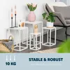 set di 4 sgabelli da fiori bremermann, portafiori in Anteprima dell’immagine prodotto 8