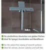 WENKO Badezimmer Wischer Silikon Mola grau Dusche Abzieher Produktbild-Vorschau 9