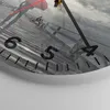 Wanduhr - Rund - Glasuhr - Meer Brücke Sturm - 30x30cm - Produktbild-Vorschau 5