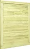 vidaXL Gartentor Imprägniertes Kiefernholz 125x100 cm Produktbild-Vorschau 4