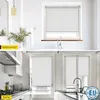 Rollo Fenster ohne Bohren Lichtdurchlässig 67.5x130cm grau Produktbild-Vorschau 6