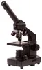 A black microscope is shown against a white background. Podgląd zdjęcia produktu