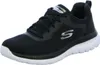 A black Skechers training shoe with a white sole is shown against a white background. Anteprima dell’immagine prodotto