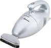 A silver handheld vacuum cleaner with a brush attachment is shown against a white background. Anteprima dell’immagine prodotto