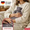 Fľaša na horúcu vodu Blumtal s prémiovým flísovým obalom Náhľad obrázku produktu 4