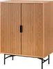 home24 Kommode mit 2 Türen - Echtholzfurnier Produktbild-Vorschau 1