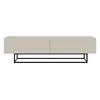 Selsey Veldio - TV-Lowboard, graubeige mit schwarzem Produktbild-Vorschau 8