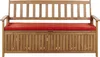 BELIANI 3-Sitzer Gartenbank Hellbrun Akazienholz 160 cm mit Produktbild-Vorschau 1