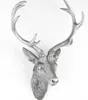 LEX Hirschgeweih 30x18x40cm Farbe: Silber MC8029SI Produktbild-Vorschau 2