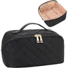 Borsa cosmetica imbottita da donna, borsa per trucchi Anteprima dell’immagine prodotto 2