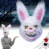 Horror-Maske - Killer-Hase - Einheitsgröße - Weiß mit Produktbild-Vorschau 9