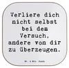 Mr. & Mrs. Panda Tassenuntersetzer Spruch Selbstzweifel Produktbild-Vorschau 1