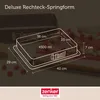 ZENKER Springform Blechkuchen deluxe 42x29x7,5cm Náhľad obrázku produktu 16