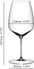 Bicchiere di Cabernet/Merlot "Performance Anteprima dell’immagine prodotto 3