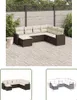 The Living Store 7-tlg. Garten-Sofagarnitur mit Kissen Produktbild-Vorschau 1