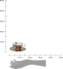 Súprava 2 porcelánových šálok na čaj s podšálkami Frida Náhľad obrázku produktu 3