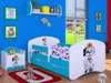 BDW culla super dogs, culla per bambini, blu (motivo 2), Anteprima dell’immagine prodotto 1