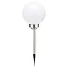 Hi Solarlampe LED Ø20cm weiß Kugel mit Erdspieß, Produktbild-Vorschau 12